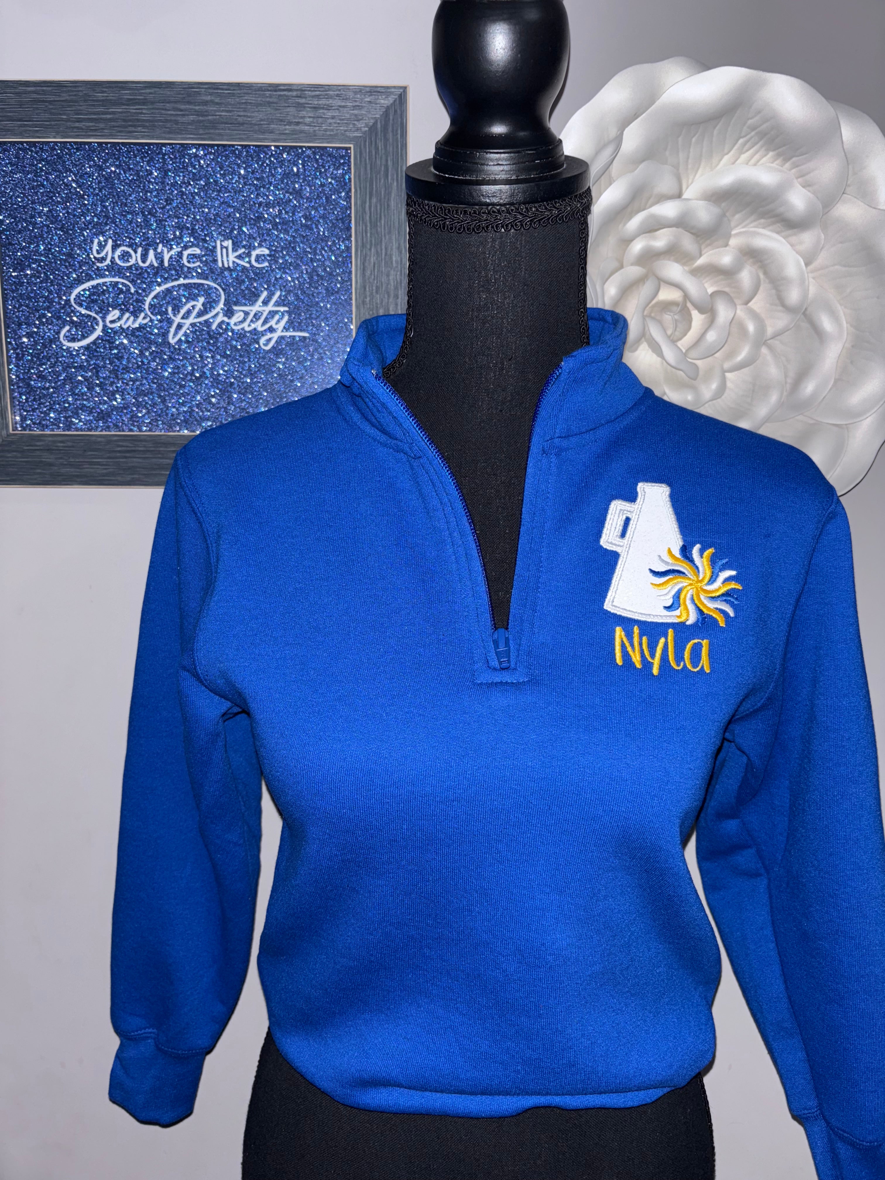 Bucs Cheer 1/4 Zip Pullover-