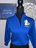 Load image into Gallery viewer, Bucs Cheer 1/4 Zip Pullover-
