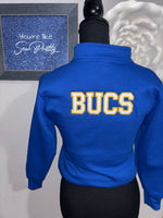 Load image into Gallery viewer, Bucs Cheer 1/4 Zip Pullover-
