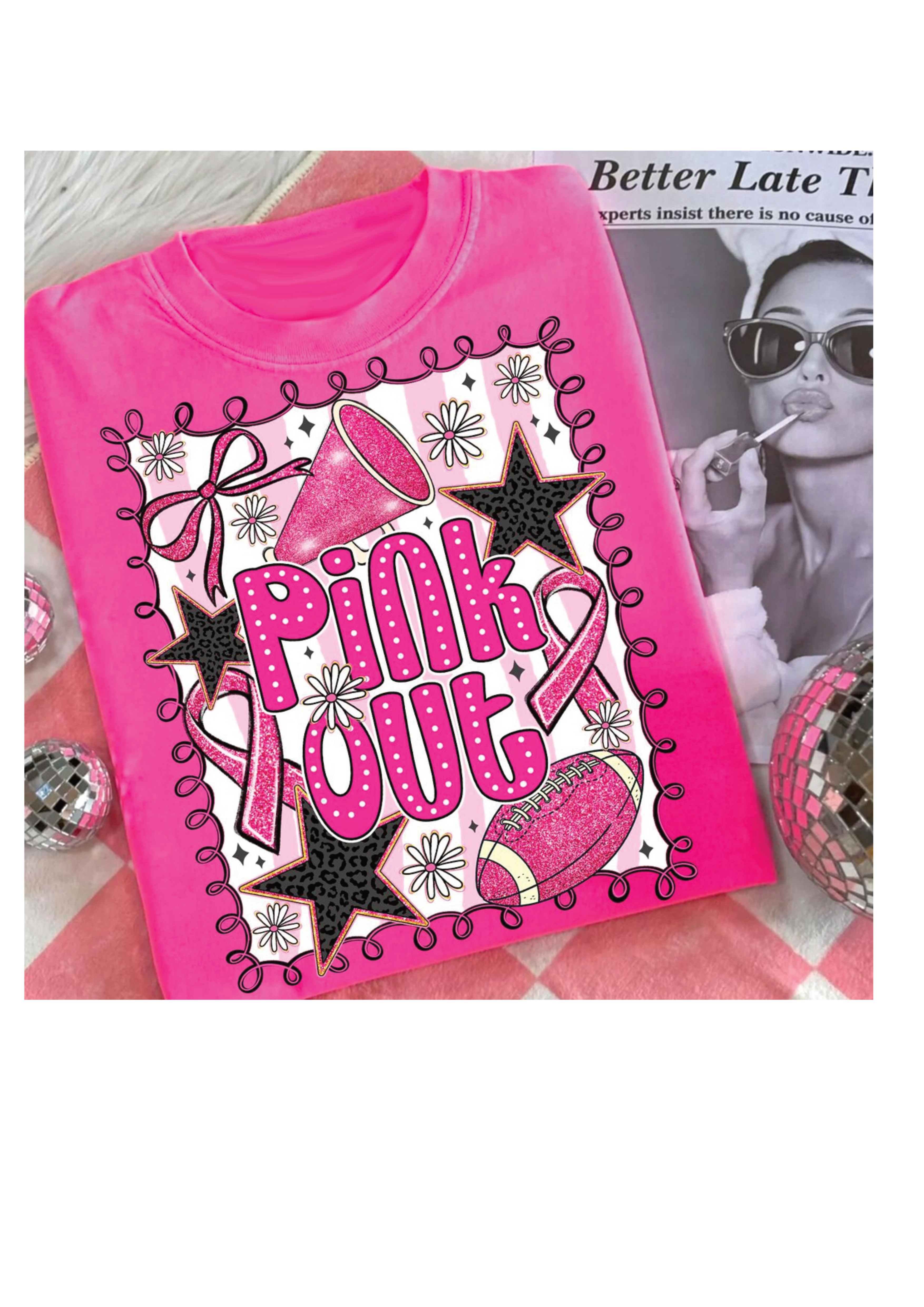 Bucs Pink Out- Adult Pink