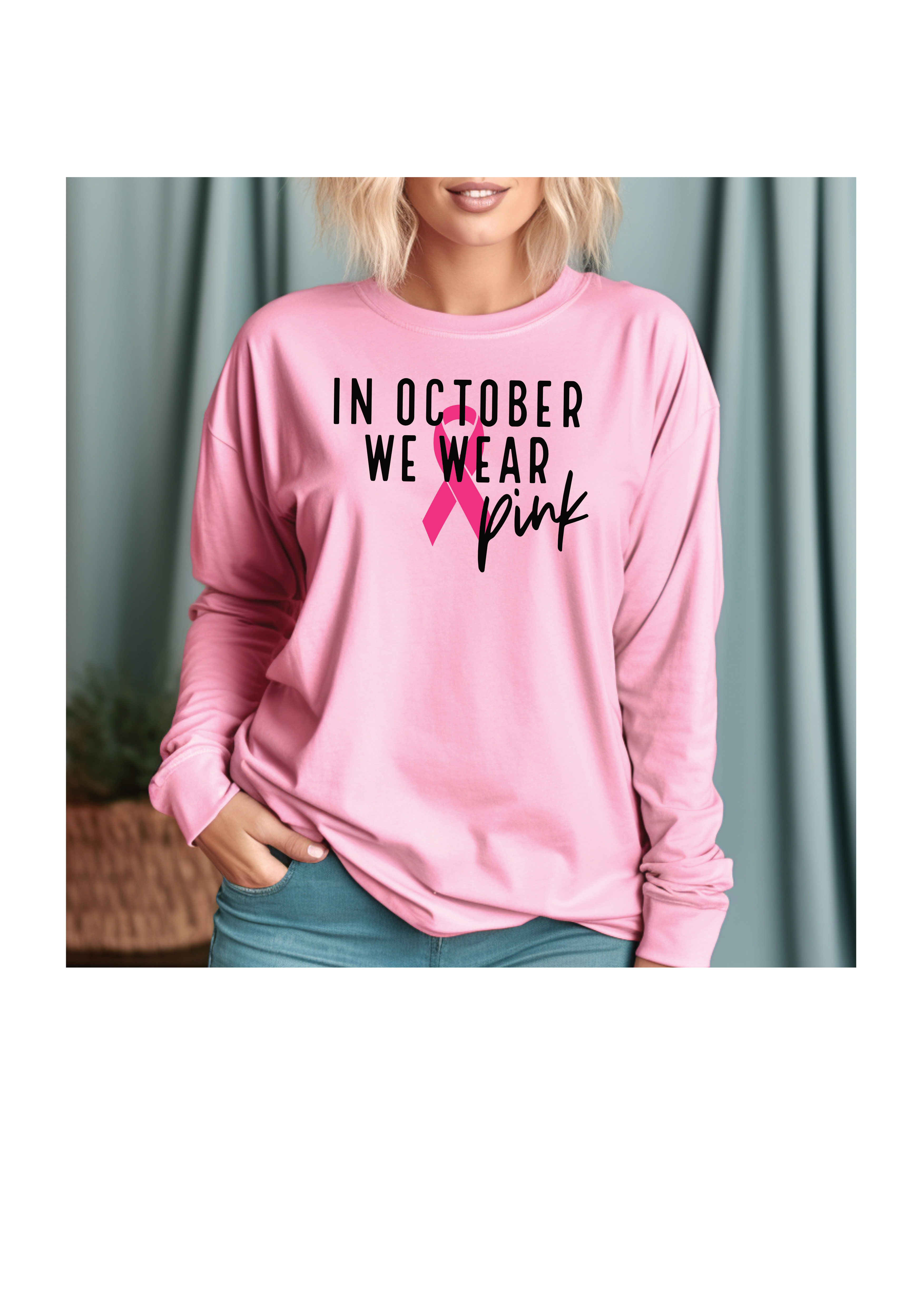 In October WE WEAR PINK