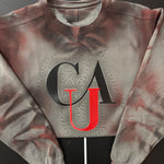 Load image into Gallery viewer, Rhinestone Embroidered T-shirt/ Sweatshirt + Spray-paint

