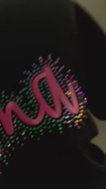 Load and play video in Gallery viewer, Rhinestone Embroidery- MAMA Sweatshirts
