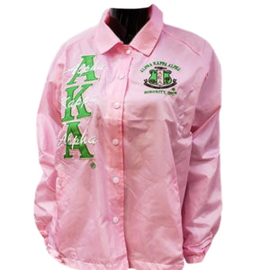 AKA Line Jacket (Black, Pink and Khaki)