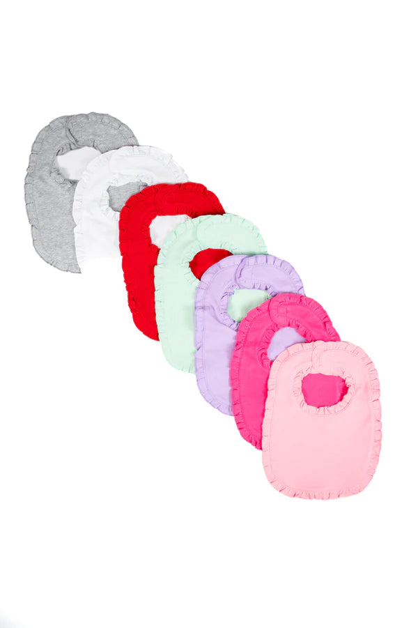 Ruffle Baby Bibs